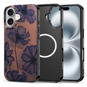 Tech-Protect Lamano MagSafe dėklas skirtas Apple iPhone 16 - rudos spalvos-violetinės spalvos - Image 3