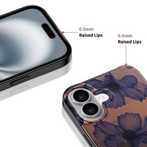 Tech-Protect Lamano MagSafe dėklas skirtas Apple iPhone 16 - rudos spalvos-violetinės spalvos - Image 6