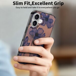 Tech-Protect Lamano MagSafe dėklas skirtas Apple iPhone 16 - rudos spalvos-violetinės spalvos - Image 8