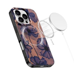 Tech-Protect Lamano MagSafe dėklas skirtas Apple iPhone 16 Pro - rudos spalvos-violetinės spalvos - Image 5