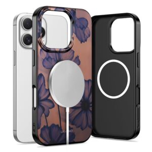 Tech-Protect Lamano MagSafe dėklas skirtas Apple iPhone 16 Pro Max - rudos spalvos-violetinės spalvos - Image 2