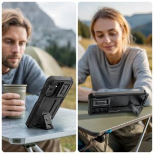 Tech-Protect Kevlar Cam+ dėklas skirtas Samsung Galaxy A17 4G / 5G - juodos spalvos - Image 3