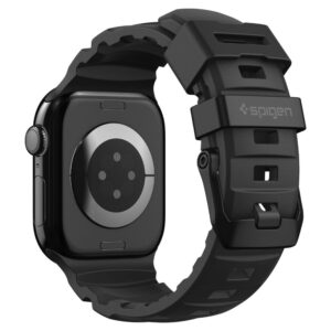Spigen WBS2 apyrankė skirta Apple Watch 44 / 45 / 46 / 49 mm - juodos spalvos - Image 8