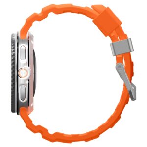Spigen WBS2 apyrankė skirta Samsung Galaxy Watch 40/44/46 mm - oranžinės spalvos - Image 4