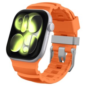 Spigen WBS2 apyrankė skirta Apple Watch 44 / 45 / 46 / 49 mm - oranžinės spalvos