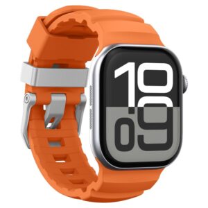 Spigen WBS2 apyrankė skirta Apple Watch 44 / 45 / 46 / 49 mm - oranžinės spalvos - Image 4