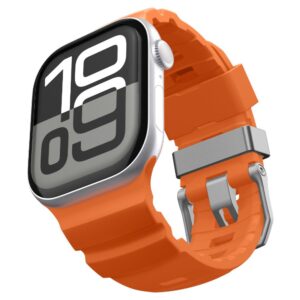 Spigen WBS2 apyrankė skirta Apple Watch 44 / 45 / 46 / 49 mm - oranžinės spalvos - Image 5