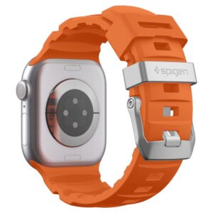 Spigen WBS2 apyrankė skirta Apple Watch 44 / 45 / 46 / 49 mm - oranžinės spalvos - Image 7
