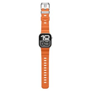 Spigen WBS2 apyrankė skirta Apple Watch 44 / 45 / 46 / 49 mm - oranžinės spalvos - Image 8