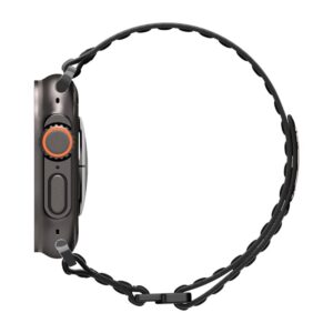 Spigen WBF0 apyrankė skirta Apple Watch 44 / 45 / 46 / 49 mm - juodos spalvos - Image 3