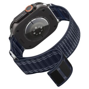 Spigen WBF0 apyrankė skirta Apple Watch 44 / 45 / 46 / 49 mm - mėlynos spalvos - Image 9