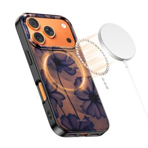 Tech-Protect Lamano MagSafe dėklas skirtas Apple iPhone 17 Pro Max - rudos spalvos-violetinės spalvos - Image 5