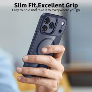 Tech-Protect MagMat MagSafe dėklas skirtas Apple iPhone 17 Pro Max - skaidrus - mėlynos spalvos - Image 4