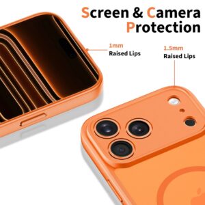 Tech-Protect BasicMag MagSafe dėklas skirtas Apple iPhone 17 Pro - oranžinės spalvos - Image 4