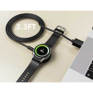Tech-Protect MC03 UltraBoost Wireless Charger for Samsung Galaxy Watch - juodos spalvos - Image 3