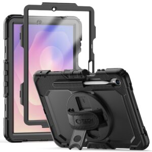 Tech-Protect Solid dėklas skirtas Samsung Galaxy Tab S11 11.0 X730 / X736B - juodos spalvos