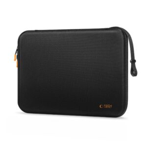 Tech-Protect Hardpouch Laptop Case 13-14 - juodos spalvos and oranžinės spalvos - Image 2
