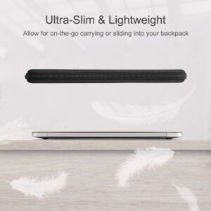 Tech-Protect Hardpouch Laptop Case 13-14 - juodos spalvos and oranžinės spalvos - Image 4