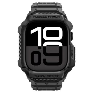 Spigen Rugged Armor Pro apyrankė skirta Apple Watch 42mm - juodos spalvos - Image 2