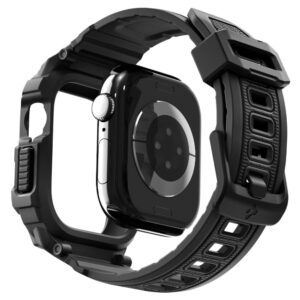 Spigen Rugged Armor Pro apyrankė skirta Apple Watch 42mm - juodos spalvos - Image 8