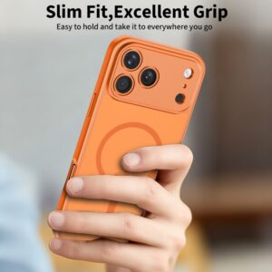 Tech-Protect BasicMag MagSafe dėklas skirtas Apple iPhone 17 Pro Max - oranžinės spalvos - Image 5