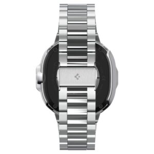 Spigen Bezel Tune Pro Pilot Cover for Samsung Galaxy Watch 8 Classic 46mm - sidabro spalvos - Image 6