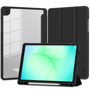 Tech-Protect SC Pen Hybrid dėklas skirtas Samsung Galaxy Tab A9 / A11 8.7 X110 / X115 / X133 / X135 - juodos spalvos