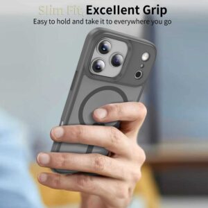 Tech-Protect MagMat MagSafe dėklas skirtas Apple iPhone 17 Pro - pilkos spalvos - Image 7