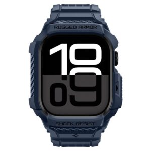 Spigen Rugged Armor Pro apyrankė skirta Apple Watch 42mm - mėlynos spalvos - Image 2