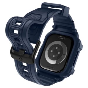 Spigen Rugged Armor Pro apyrankė skirta Apple Watch 42mm - mėlynos spalvos - Image 9