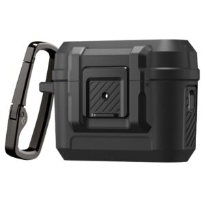 Spigen Lock Fit dėklas skirtas Apple AirPods Pro 3 - juodos spalvos