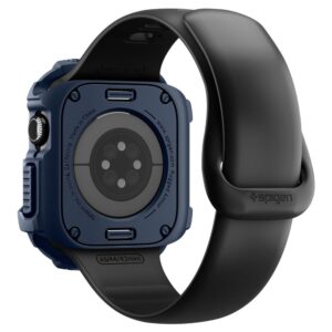 Spigen Rugged Armor dėklas skirtas Apple Watch 42mm - mėlynos spalvos - Image 4