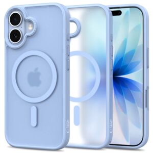 Tech-Protect MagMat MagSafe dėklas skirtas Apple iPhone 17 - mėlynos spalvos