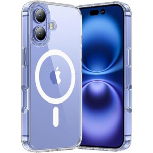 TP Flex MagSafe dėklas skirtas Apple iPhone 16 - skaidrus - Image 1