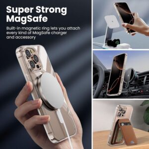 TP Flex MagSafe dėklas skirtas Apple iPhone 16 Pro Max - Clear - Image 3