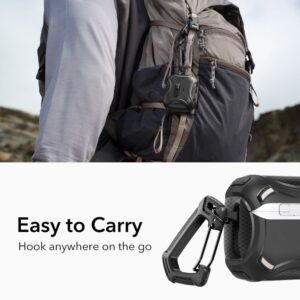 ESR Cyber FlickLock MagSafe dėklas skirtas Apple AirPods Pro 3 - juodos spalvos - Image 3