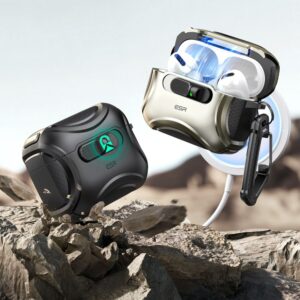 ESR Cyber FlickLock MagSafe dėklas skirtas Apple AirPods Pro 3 - juodos spalvos - Image 5