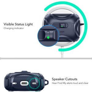 ESR Cyber ​​FlickLock MagSafe dėklas skirtas Apple AirPods Pro 3 - mėlynos spalvos - Image 2