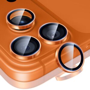 ESR Armorite Camera Lens Glass for iPhone 17 Pro / Max / 15 Pro / Max / 16 Pro / Max / 17 Pro / Max - Orange - Image 2