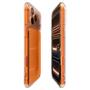 Spigen Thin Fit MagSafe dėklas skirtas Apple iPhone 17 Pro Max - Clear oranžinės spalvos - Image 7