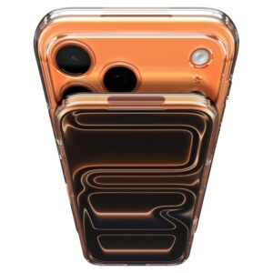Spigen Thin Fit MagSafe dėklas skirtas Apple iPhone 17 Pro Max - Clear oranžinės spalvos - Image 9