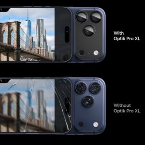 Spigen Optik Pro XL Camera Lens Glass for iPhone 17 Pro Max - Black - Image 7