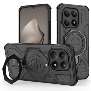 Tech-Protect TacticStand MagSafe dėklas skirtas Xiaomi 15T - juodos spalvos