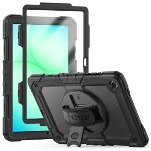 Tech-Protect Solid dėklas skirtas Samsung Galaxy Tab A9+ / A11+ Plus 11.0 X210 / X215 / X216 / X230 / X235 / X236 - juodos spalvos