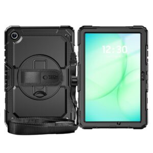 Tech-Protect Solid dėklas skirtas Samsung Galaxy Tab A9+ / A11+ Plus 11.0 X210 / X215 / X216 / X230 / X235 / X236 - juodos spalvos - Image 3