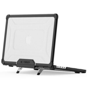 Tech-Protect SmartShell Pro dėklas skirtas Macbook Pro 14 M1 / M2 / M3 / M4 / M5 2021-2025 - black and transparent - Image 2