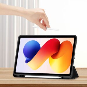 TechProtect SmartCase Pen dėklas skirtas Xiaomi Poco Pad M1 / Redmi Pad 2 Pro 12.1 - juodos spalvos - Image 7