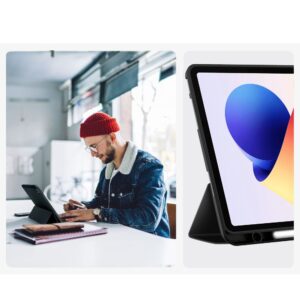 TechProtect SmartCase Pen dėklas skirtas Xiaomi Poco Pad M1 / Redmi Pad 2 Pro 12.1 - juodos spalvos - Image 9