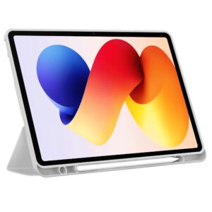 TechProtect SmartCase Pen dėklas skirtas Xiaomi Poco Pad M1 / Redmi Pad 2 Pro 12.1 - pilkos spalvos - Image 4