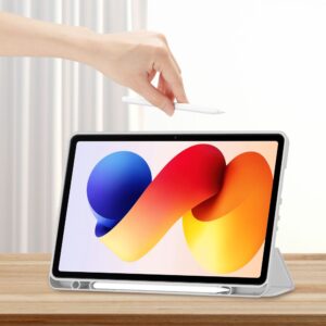 TechProtect SmartCase Pen dėklas skirtas Xiaomi Poco Pad M1 / Redmi Pad 2 Pro 12.1 - pilkos spalvos - Image 7